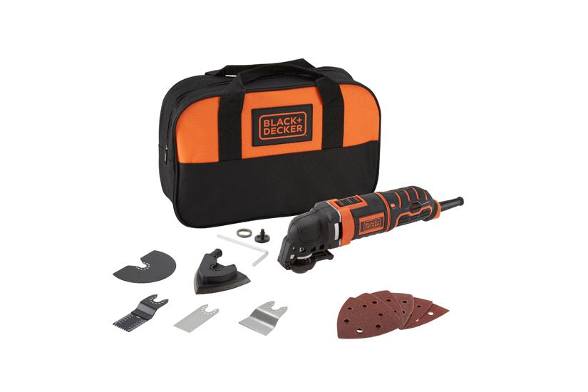 Black & Decker MT300SA2 multifunktionsværktøj Sort, Orange
