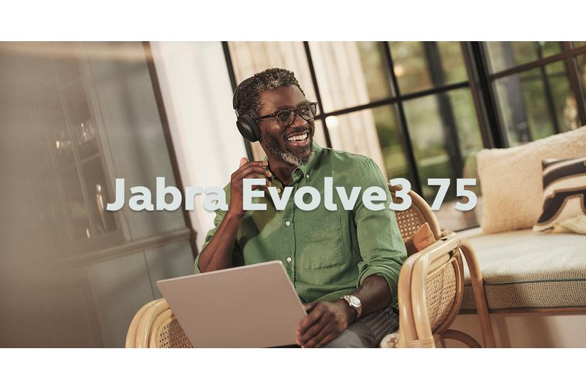 Jabra Headset - Trådlös - Huvudband - Supraaural - Digital MEMS - Svart - 180 g - 70 mm