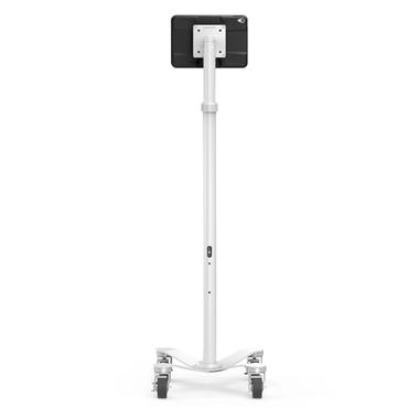 Compulocks iPad 10th-11th (A16) Gen PowerMove Medical Rolling Cart Black vagn - f&ouml;r surfplatta - svart, vit