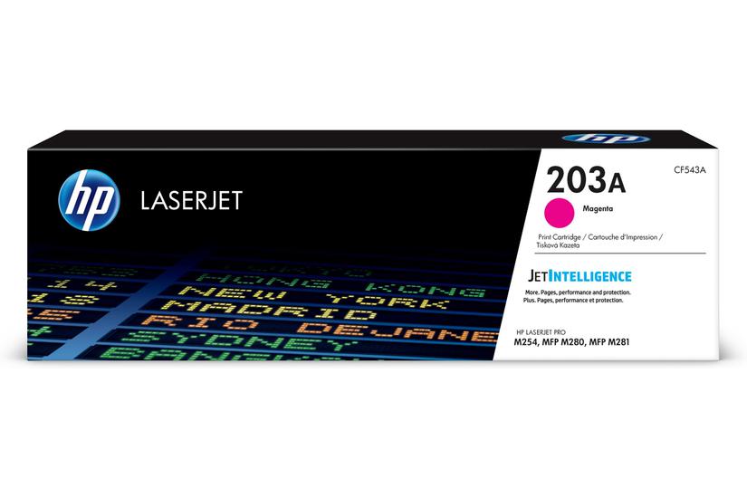 HP 203A - magenta - original - LaserJet - tonerkassett (CF543A)