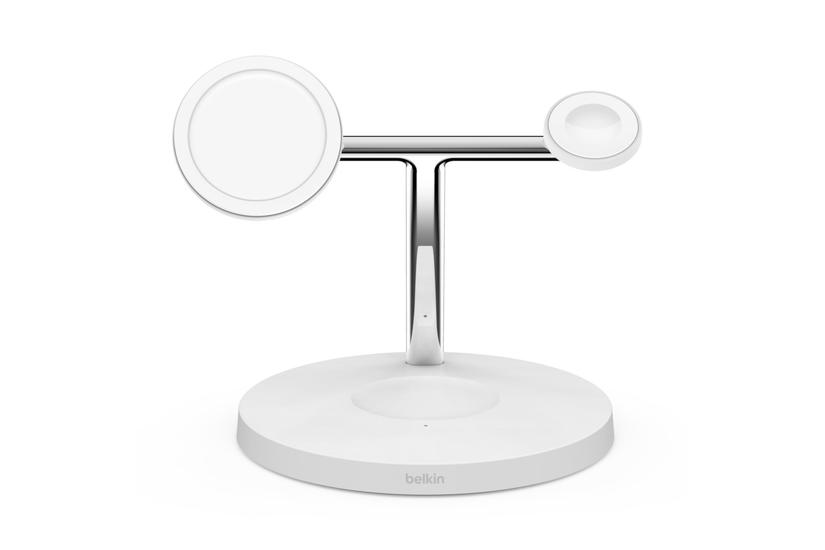 Belkin BoostCharge Pro MagSafe 3-in-1 trådløs opladningsstander - 15 Watt