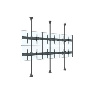 Multibrackets M Pro MBFC2U monteringssats - för 2 LCD-bildskärmar - svart