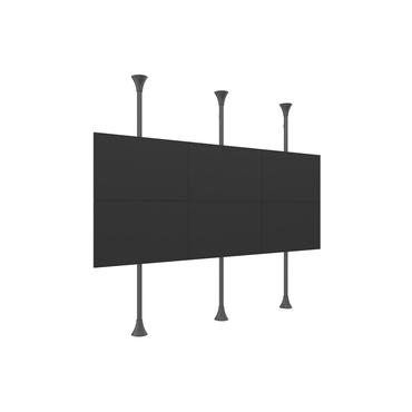 Multibrackets M Pro MBFC2U monteringssats - för 2 LCD-bildskärmar - svart