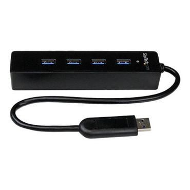 StarTech.com 4-Port USB 3.0 Hub with Built-in Cable