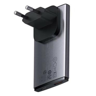 Baseus GaN5, 65W, 1x USB-C, 1x USB-A