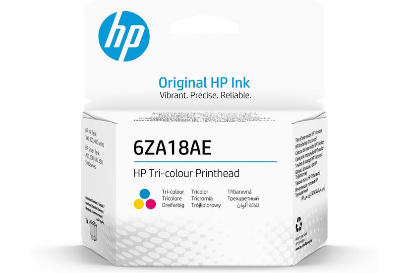 HP - f&auml;rg (cyan, magenta, gul) - skrivhuvud