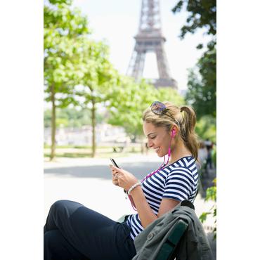 Philips TAE1105PK - øreproptelefoner med mik.