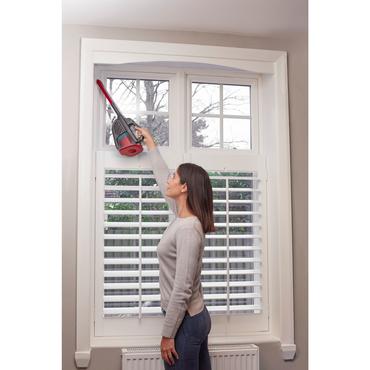 Black & Decker BHHV315J-QW h&aring;ndholdt st&oslash;vsuger Sort, R&oslash;d Posel&oslash;s