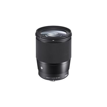 Sigma 16mm / f 1.4 DC DN C SO MILC Bred linse Sort