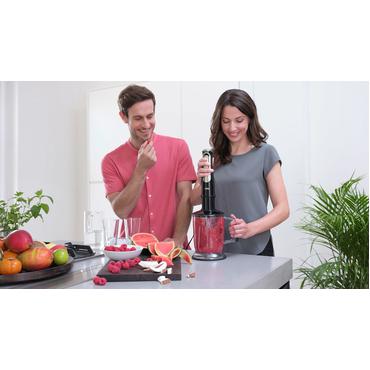 Braun MultiQuick 9 MQ 9147X 0,6 L Nedsænkning blender 1200 W Sort, Rustfrit stål