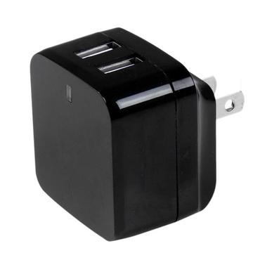 StarTech.com USB-v&auml;ggladdare med tv&aring; portar - kraftfull (17&nbsp;W/3,4&nbsp;A) - reseladdare (internationell) str&ouml;madapter - USB - 17 Watt