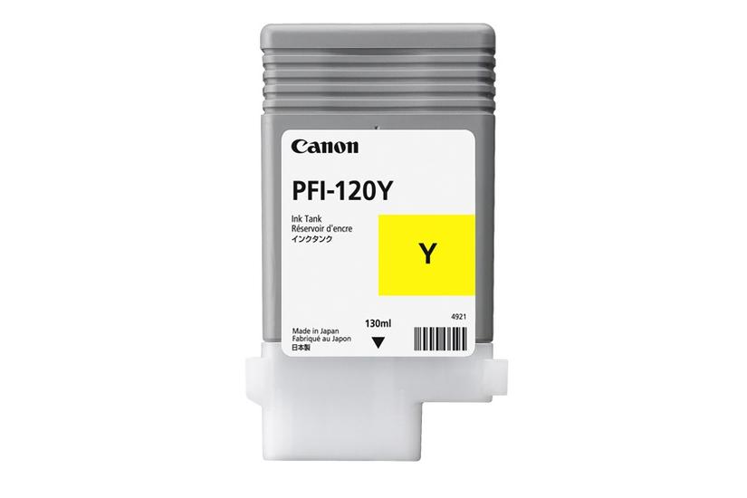 Canon PFI-120 Y - gul - original - bl&auml;cktank