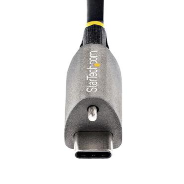 StarTech.com 50 cm toppskruvl&aring;sande USB C-kabel 10&nbsp;Gbit/s - USB 3.1/3.2 Gen 2 Type-C kabel - 100W (5A) Power Delivery-laddning, DP alt-l&auml;ge - Enkel skruvl&aring;sning - USB-C-kabel ladda/synkronisera - USB typ C-kabel - 24 pin USB-C till 24 pin USB-C - 50 cm