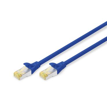 Digitus DK-1644-A-100/B netv&aelig;rkskabel Bl&aring; 10 m Cat6a S/FTP (S-STP)