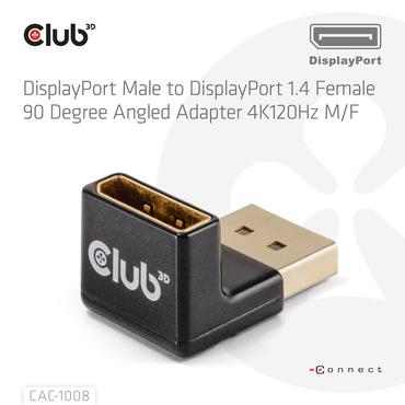 Club 3D - DisplayPort-adapter - DisplayPort till DisplayPort