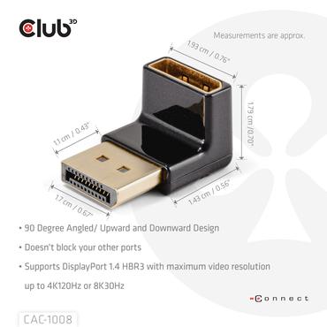 Club 3D - DisplayPort-adapter - DisplayPort till DisplayPort