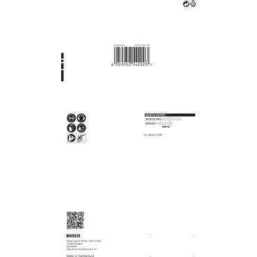 Bosch 2 608 900 875 sandpapir Slibeplade 10 stk