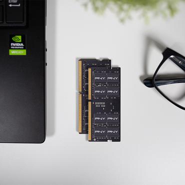PNY - 16GB:2x8GB - DDR4 RAM - 2666MHz - SO DIMM 260-PIN - Ikke-ECC - CL19