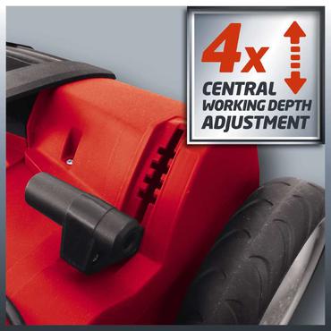 Einhell GE-SA 1640 pl&aelig;nelufter 1600 W 48 L Sort, R&oslash;d