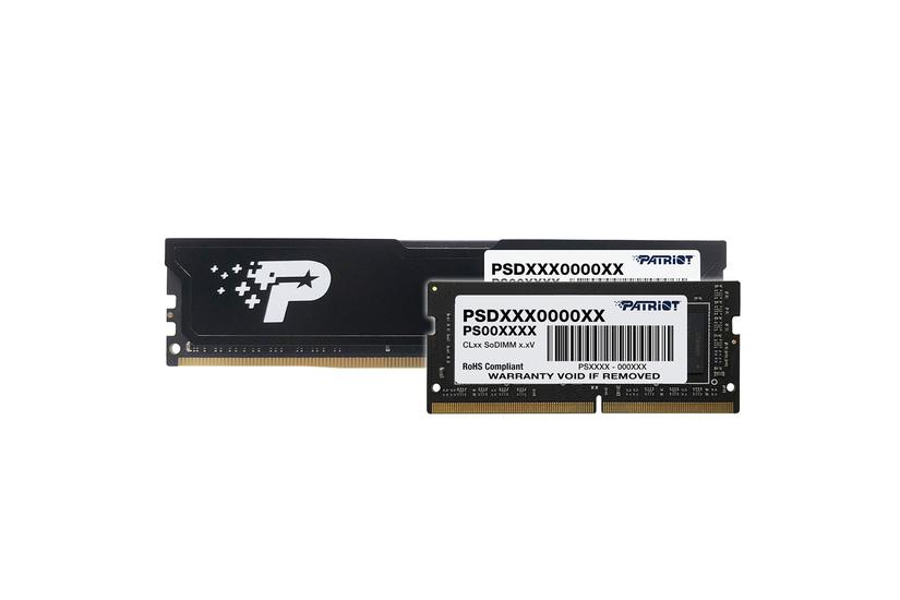 Patriot Memory RAM - 8 GB - DDR4 - SO-DIMM - CL17 - Nej