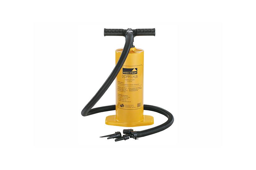 High Peak 49702 h&aring;ndholdt luftpumpe Sort, Gul H&aring;nd luftpumpe
