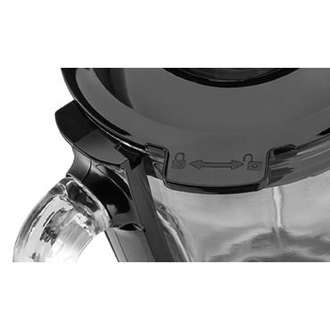 UNOLD 78625 - blandare - rostfritt stål/svart