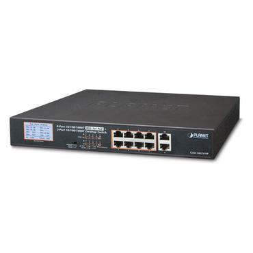PLANET GSW-1820VHP netværksswitch Ikke administreret Gigabit Ethernet (10/100/1000) Strøm over Ethernet (PoE) 1U Blå