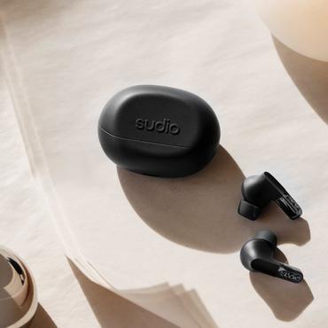 SUDIO Headphone N3 Pro Black In-Ear True Wireless