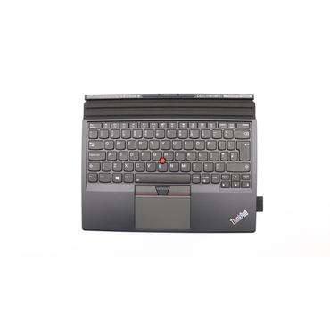 Lenovo ThinkPad X1 Tablet Thin Keyboard gen 2 - tastatur - med ClickPad, Trackpoint - QWERTY - USA - midnat sort