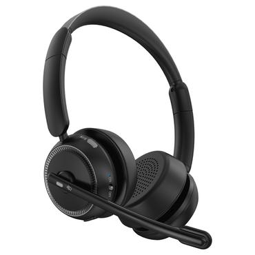 HL-100 Wireless St. Headset, on-ear, USB-dongle, char. stand