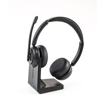 HL-100 Wireless St. Headset, on-ear, USB-dongle, char. stand