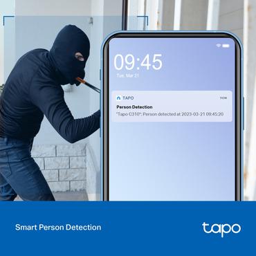 Tapo C310 V2 Netværksovervågningskamera Udendørs 2304 x 1296