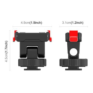 Multifunction adapter with quick release Puluz for DJI Osmo Action 6 / Nano
