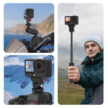 Multifunction adapter with quick release Puluz for DJI Osmo Action 6 / Nano