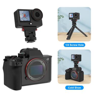 Multifunction adapter with quick release Puluz for DJI Osmo Action 6 / Nano