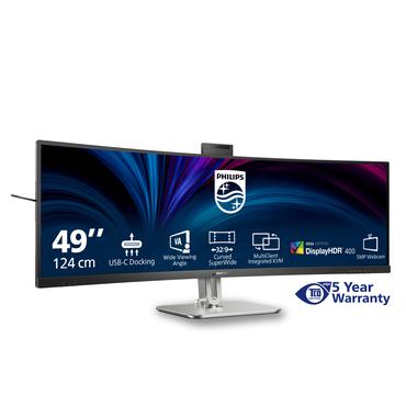 Philips 49B2U5900CH sk&auml;rm - WLED - 49" - AMD Adaptive-Sync - VA - 4ms - Dual Quad HD 5120x1440 vid 75Hz