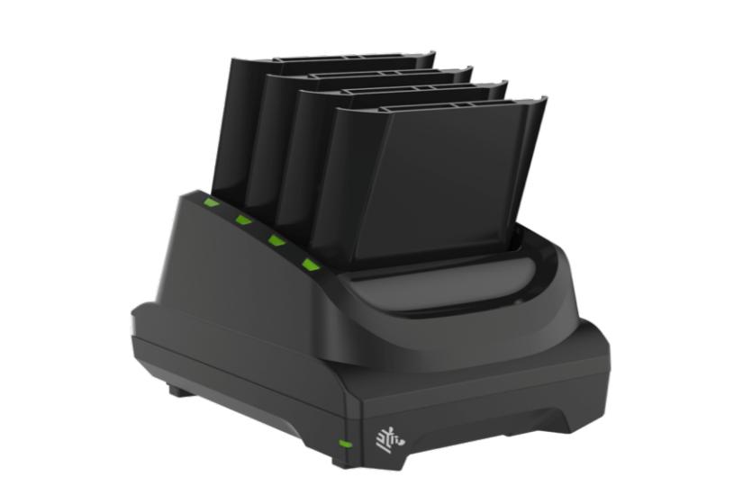 Zebra 4-slot battery charger - batterioplader