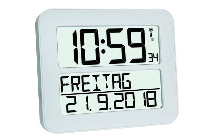 TFA-Dostmann 60.4512.02 v&aelig;kkeur Digital alarmur Hvid