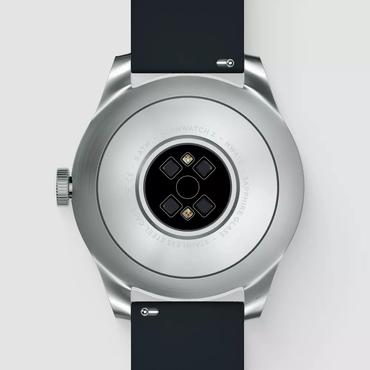 Withings ScanWatch 2 - rustfrit st&aring;l - hybrid-smartwatch med b&aring;nd - sort