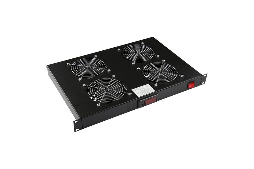 4 FANS, DIGITAL THERMOSTAT
