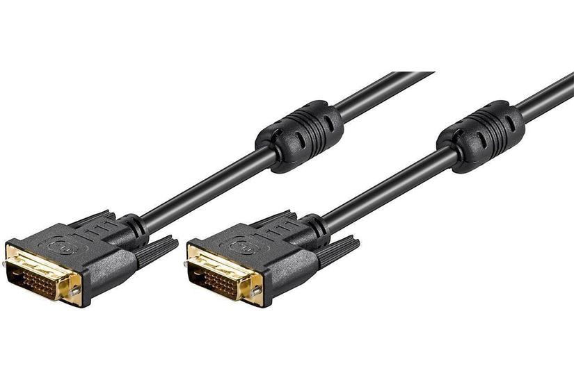 Microconnect MONCC2F DVI kabel 2 m DVI-D Sort