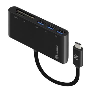 Alogic USB-C MultiPort Adapter - hub - 3 porte
