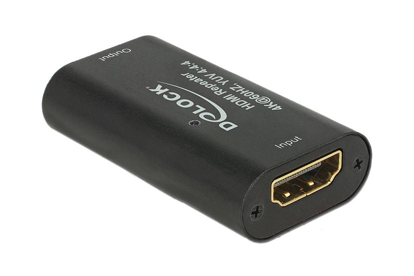 Delock HDMI Repeater - f&ouml;rl&auml;ngd r&auml;ckvidd f&ouml;r audio/video - HDMI