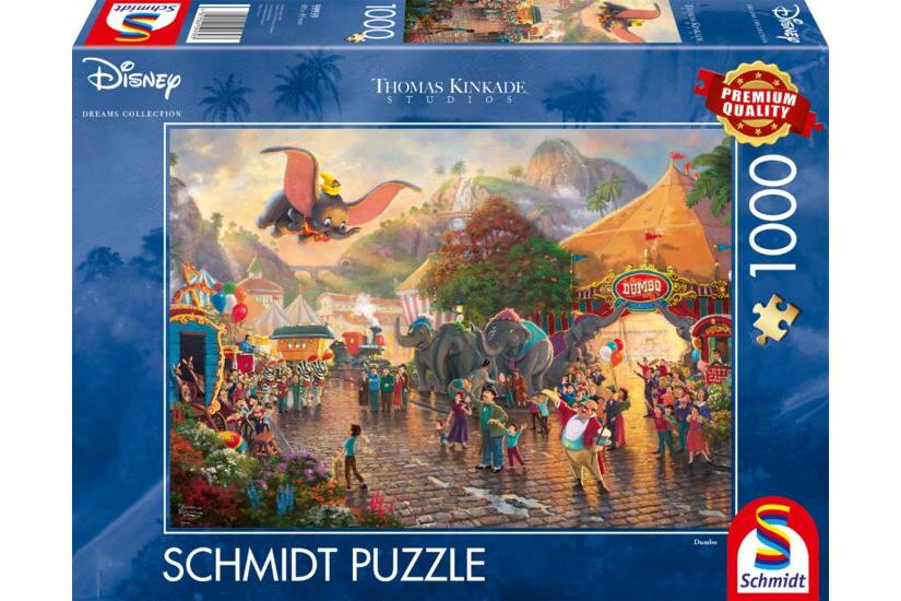 Schmidt Spiele 59939 puslespil Blok puslespil 1000 stk Tegnefilm