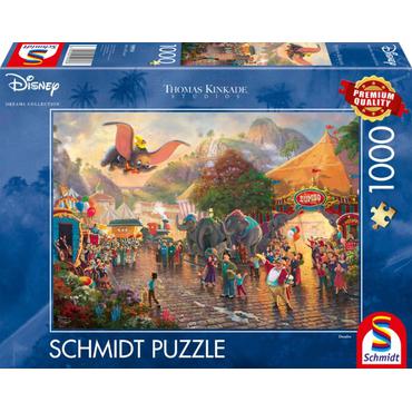 Schmidt Spiele 59939 puslespil Blok puslespil 1000 stk Tegnefilm