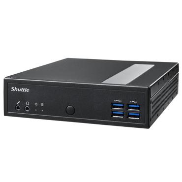 Shuttle Barebone - 4 kerner - M.2,2,5 - DDR5-SDRAM - 16 GB - Ekstern AC-adapter - 65 W