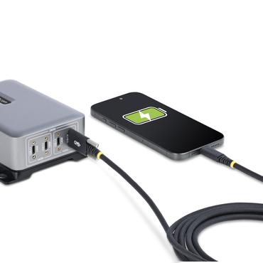 StarTech.com 10ft (3m) USB-C Charging Cable, 240W, Silicone Jacket - USB Type-C kabel - 24 pin USB-C til 24 pin USB-C - 3 m
