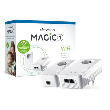 devolo Magic 1 WiFi - Starter Kit - bro - Wi-Fi 5 - kan sluttes til vægstik