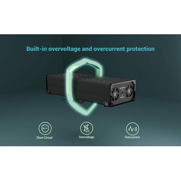 i-Tec - hubb - 15W per port, laddning + data, metall, USB-C/USB-A - 20 portar