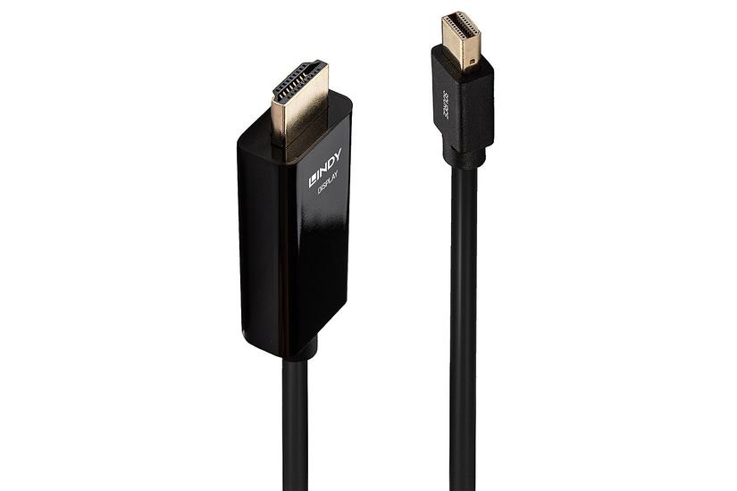 Lindy 36927 videokabel adapter DisplayPort HDMI Type A (Standard) Sort